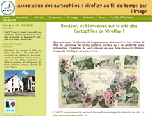 Tablet Screenshot of cartophilie-viroflay.org